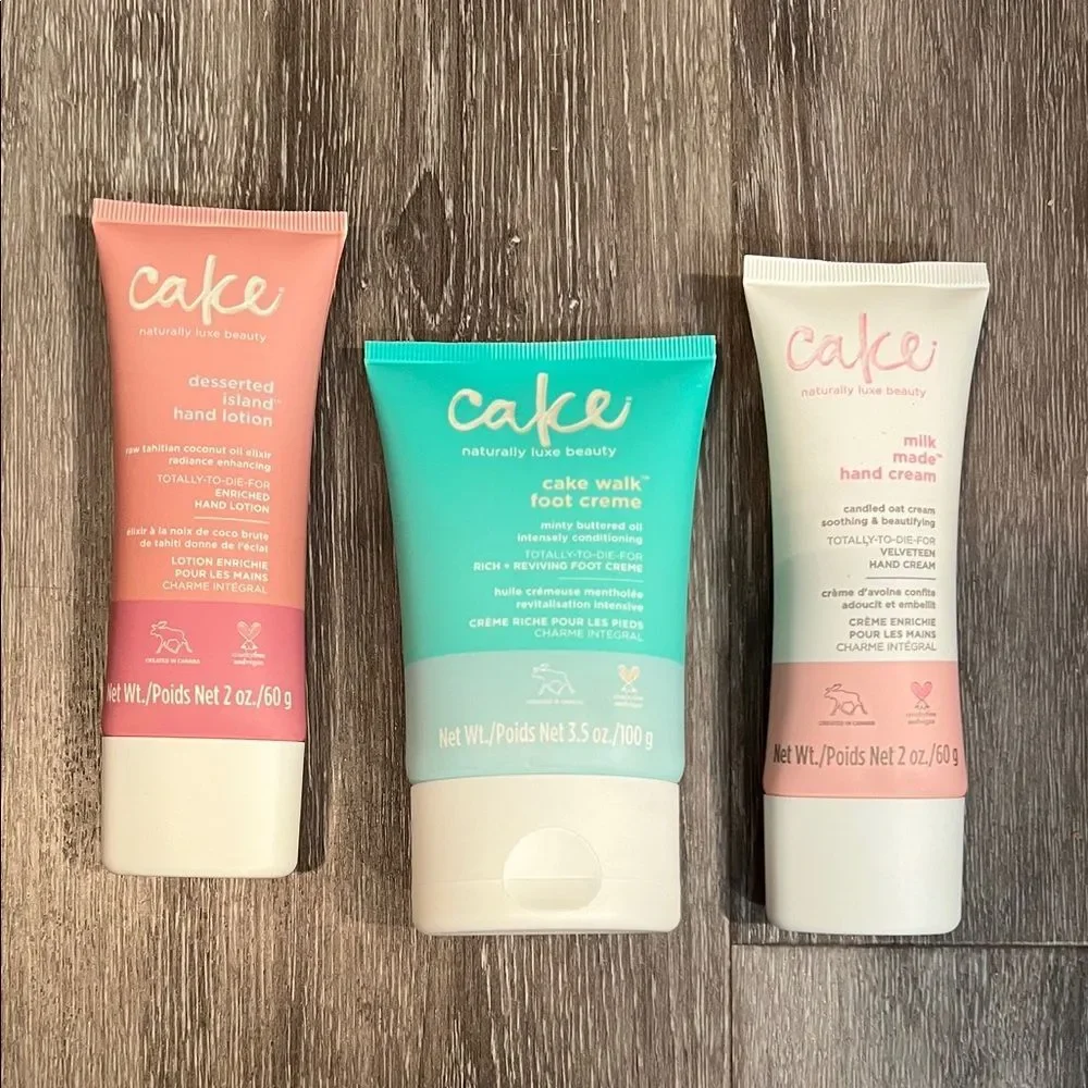 Cake. The nice list. Hand & Foot Cream Set -